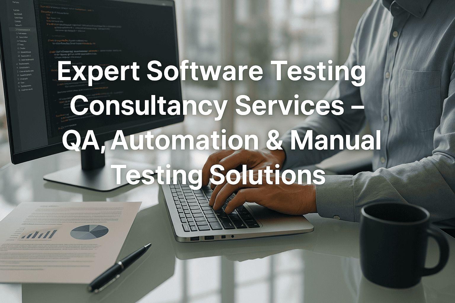 Expert Software Testing Consultancy Services QA, Automation Testing Solutions