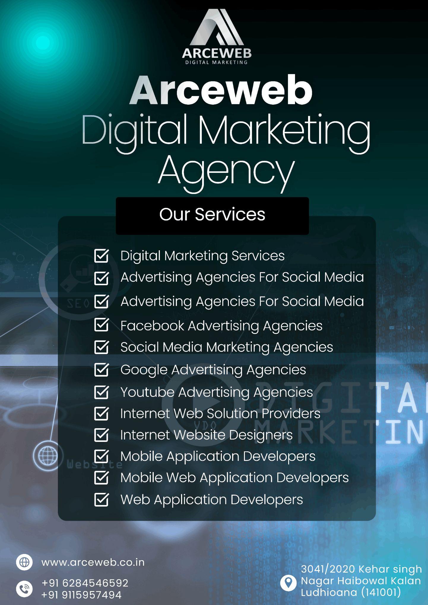 Arceweb Digital marketing and website development Agency