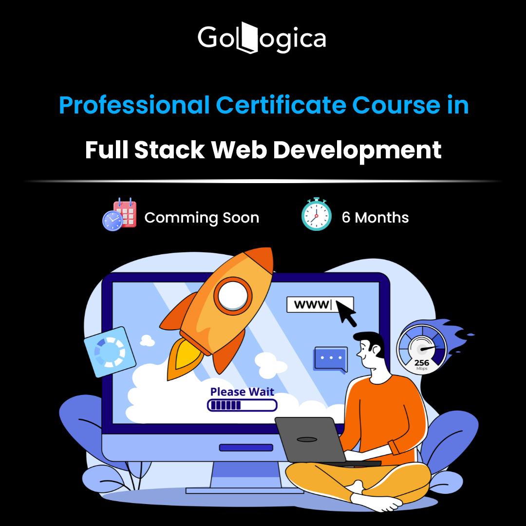 Master Web Development with GoLogica Full Stack Development Online Training
