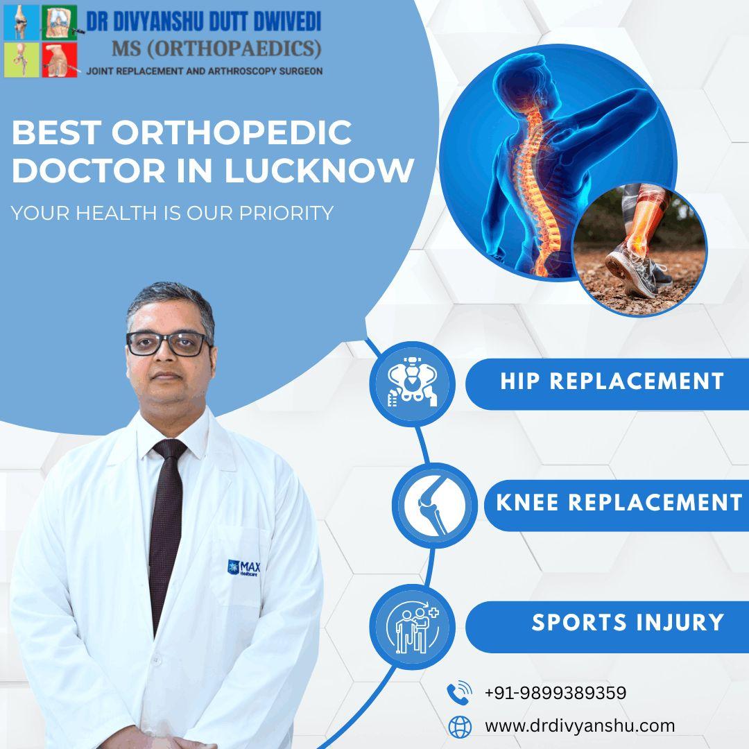 Consult Dr. Divyanshu Dutt Dwivedi | Best Orthopedic Doctor in Lucknow 
