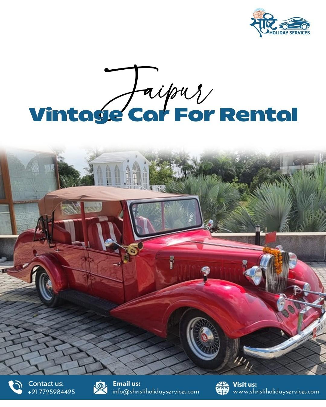 Jaipur Vintage Car for Rental