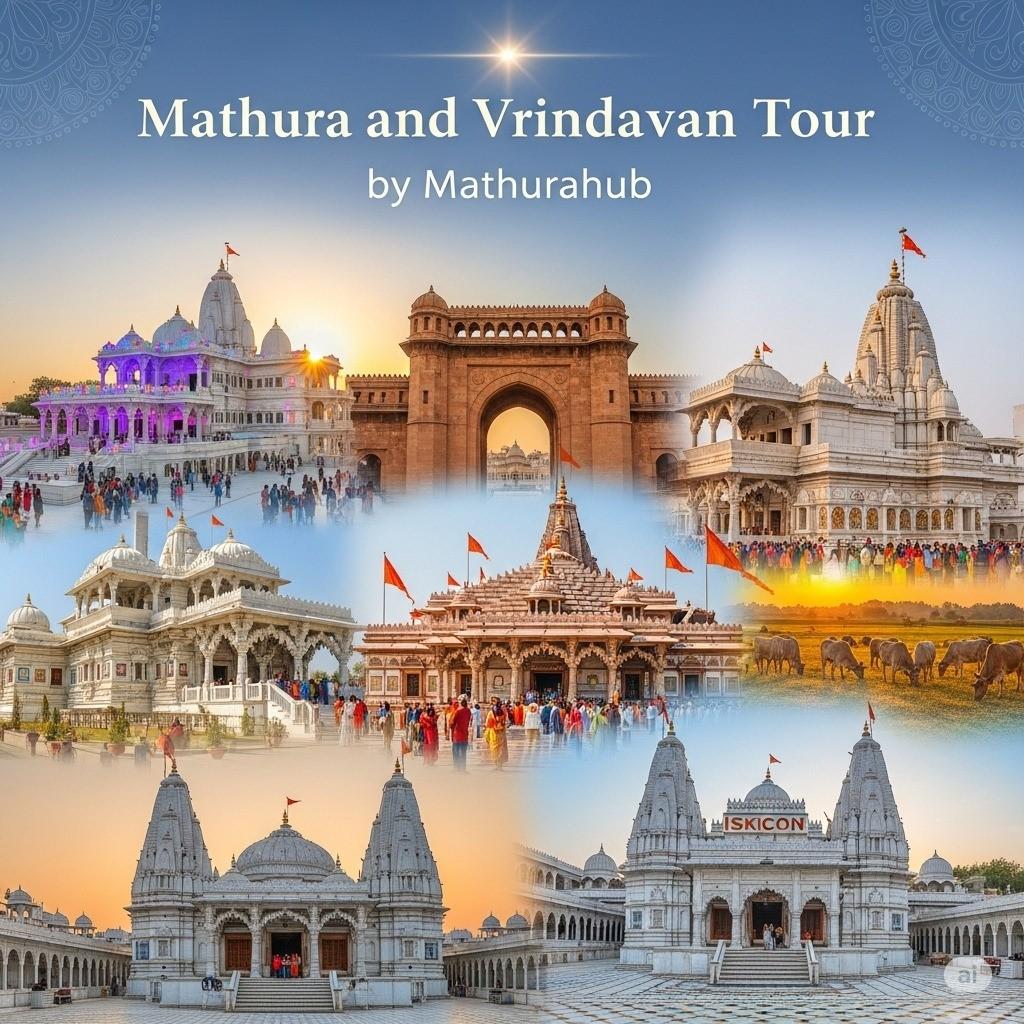 Delhi Agra Mathura Vrindavan Tour By Private AC Car