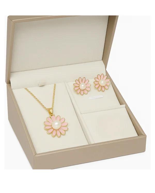 LP Jewel | Pearl Combo Sets | Romantic Blush Blossom Jewelry 