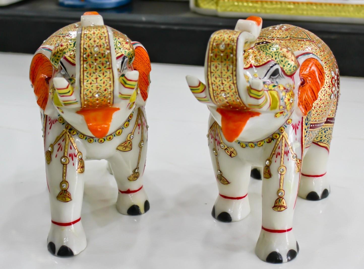 GMB.in | Marble Elephant statue