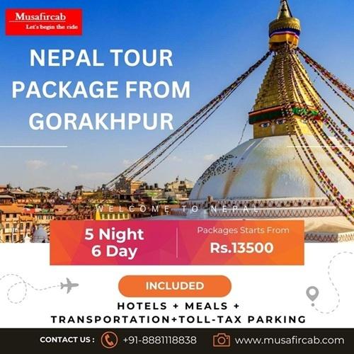 Nepal Tour Package from Gorakhpur