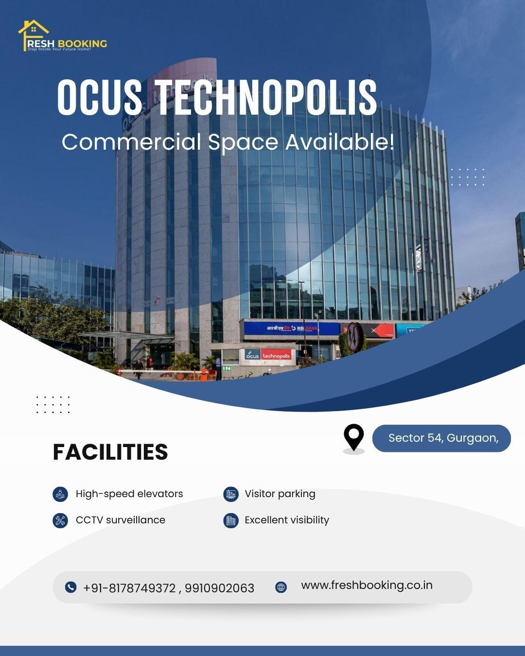 Commercial Space for Rent in Ocus Technopolis Gurgaon