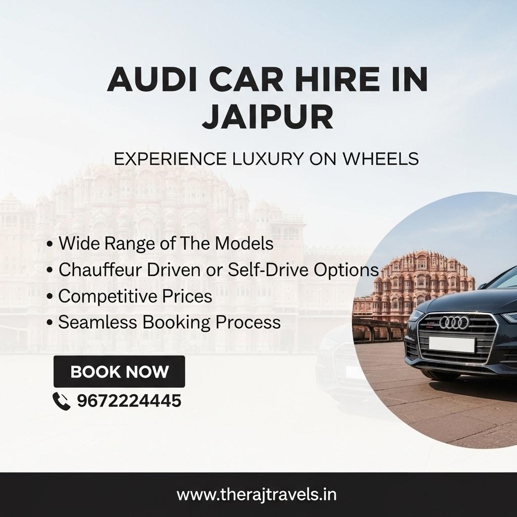 Luxury Audi Car Hire Jaipur at Best Price