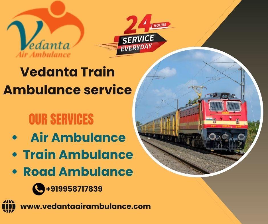 Vedanta started the transit process with its train ambulance in Durgapur