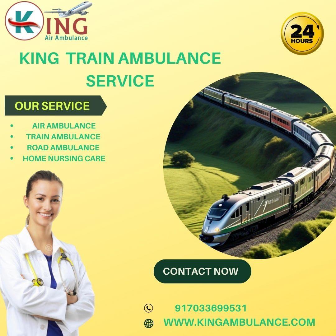 King Train Ambulance service plays an important role in transporting your pa