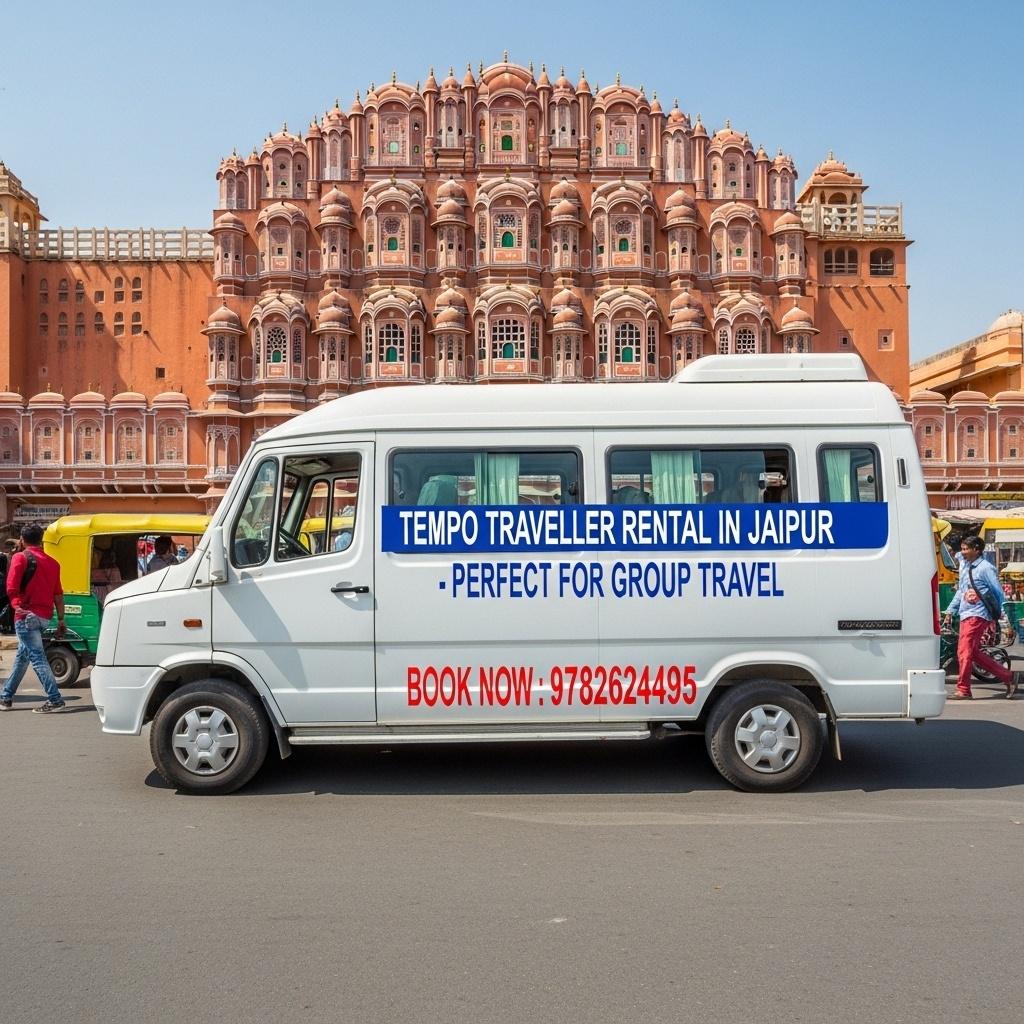 Tempo Traveller Rental in Jaipur | Perfect for Group Travel