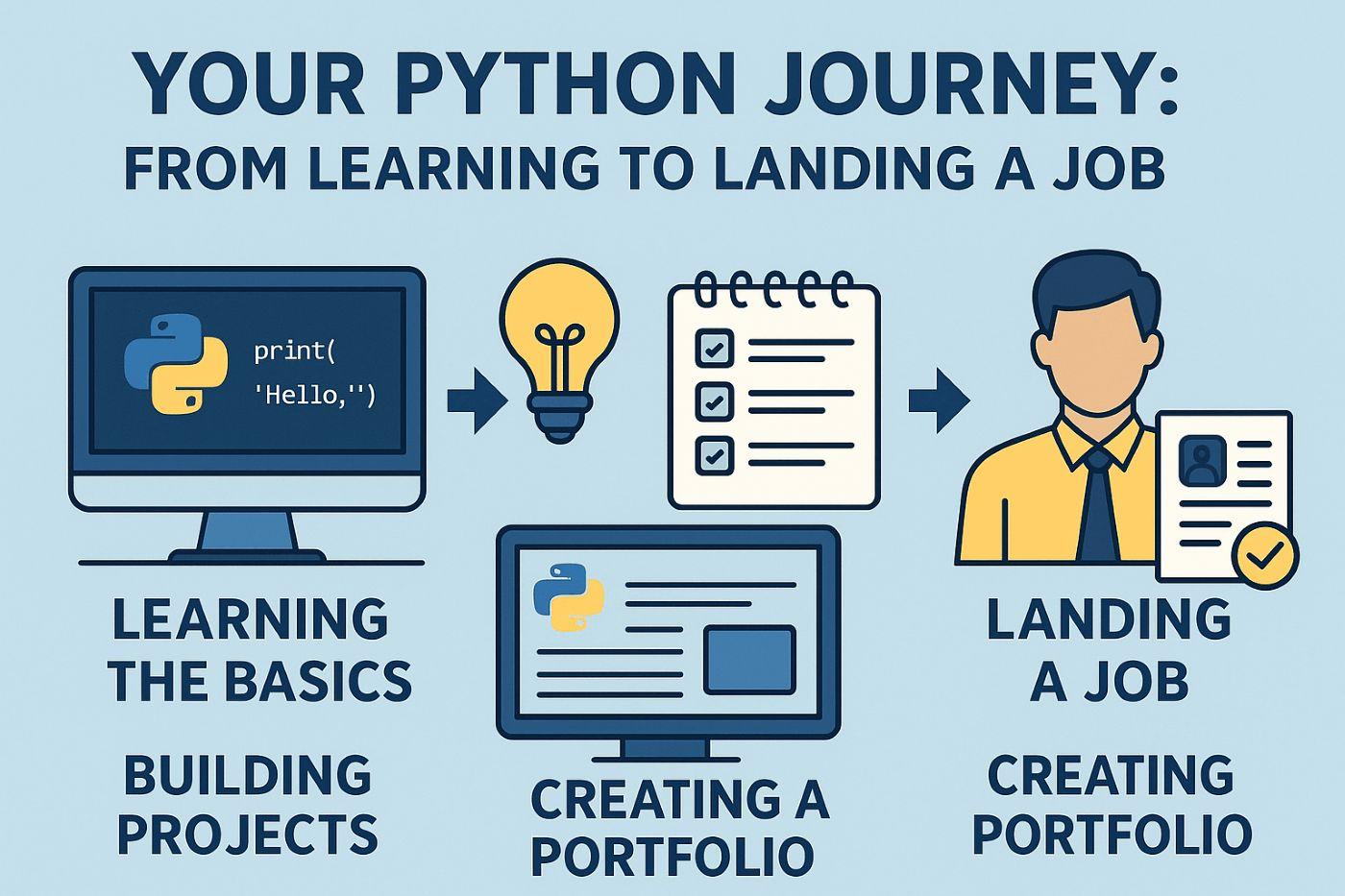 Your Python Journey: From Learning to Landing a Job