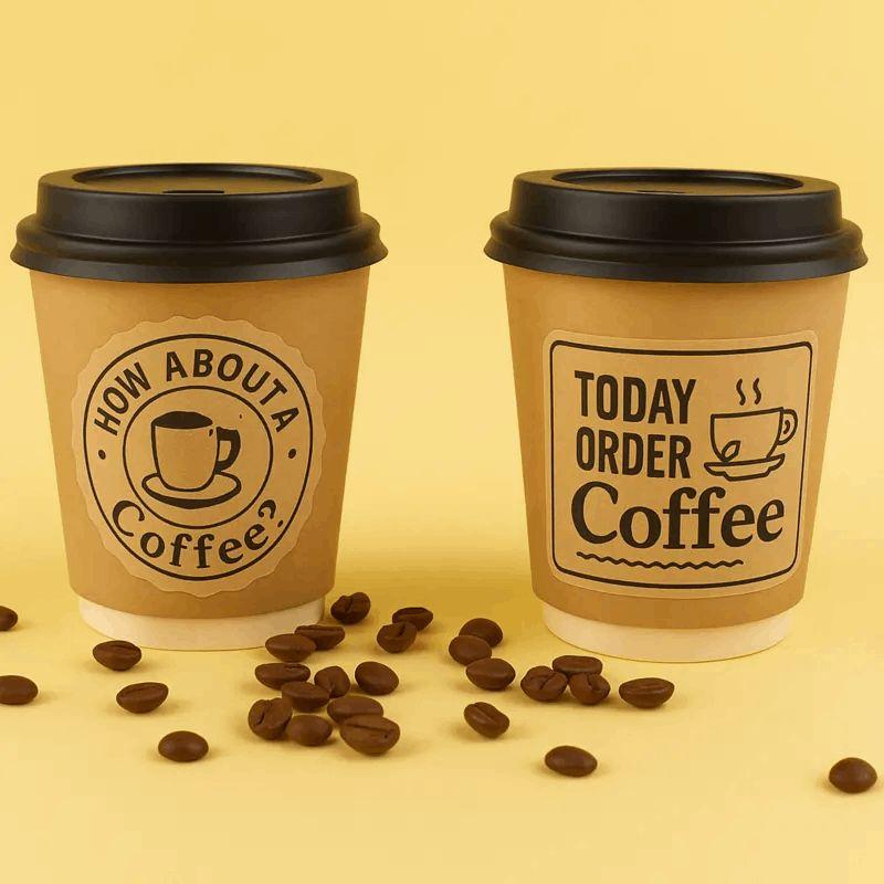 Kraft Paper Stickers