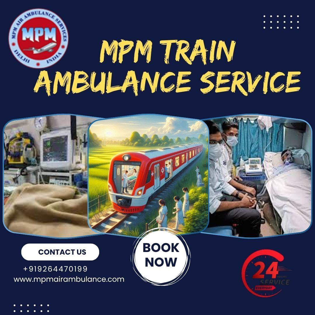 Book MPM Train Ambulance Services in Patna to transport your loved ones easily