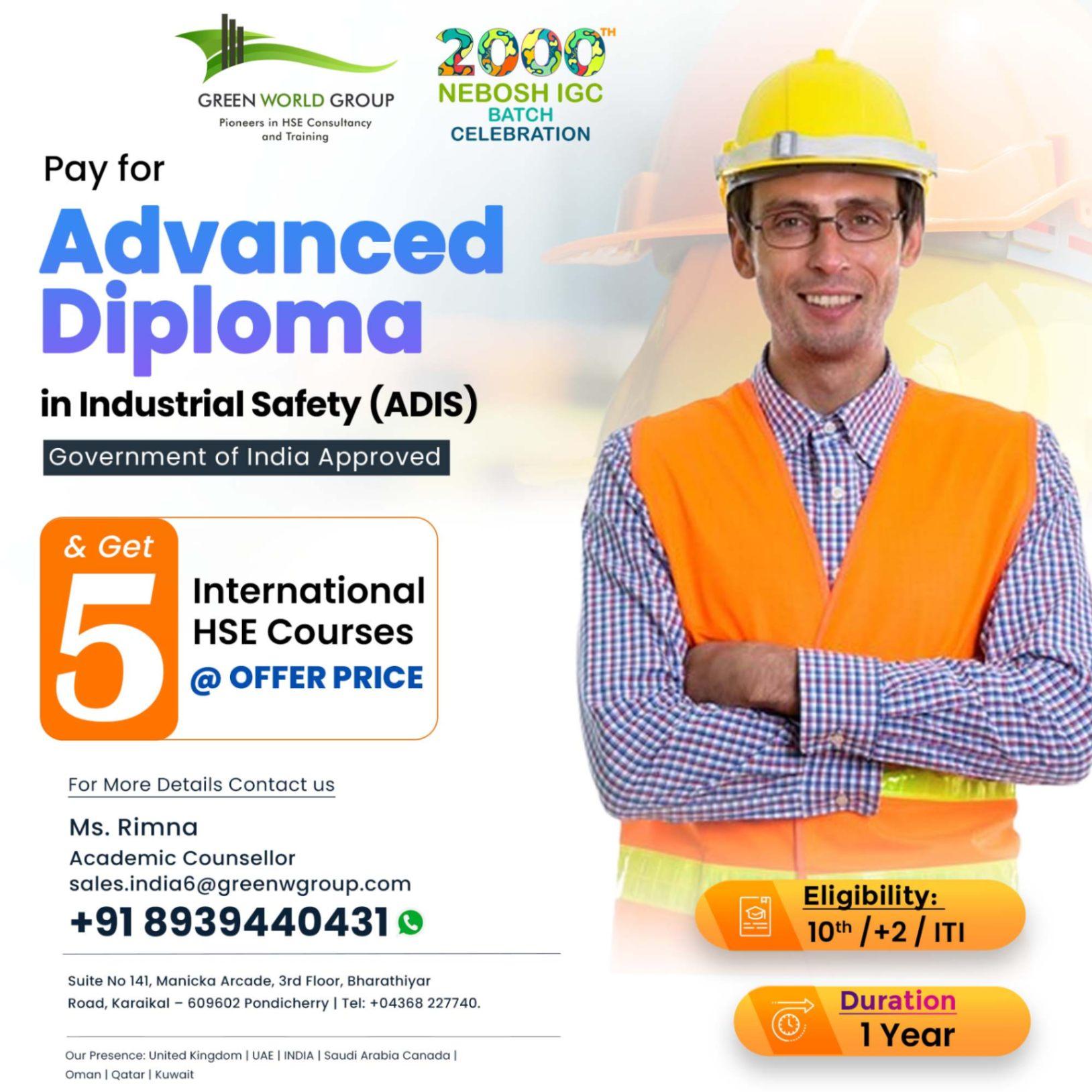  Upgrade Your Safety Skills with ADIS  and Get 5 Bonus HSE Courses!