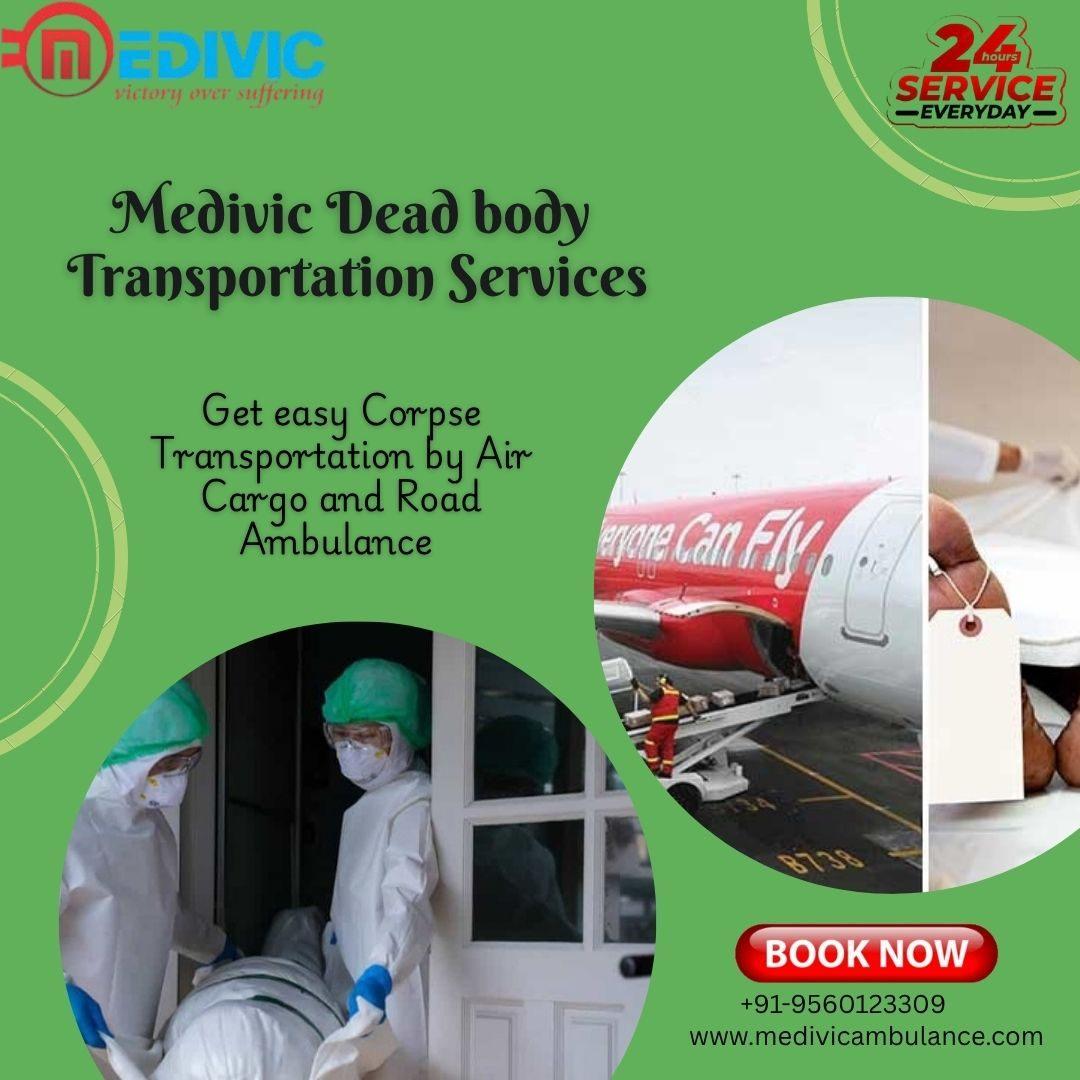 Medivic Provide Body Transit Based on Your Desired Time by Air Cargo in Varanasi