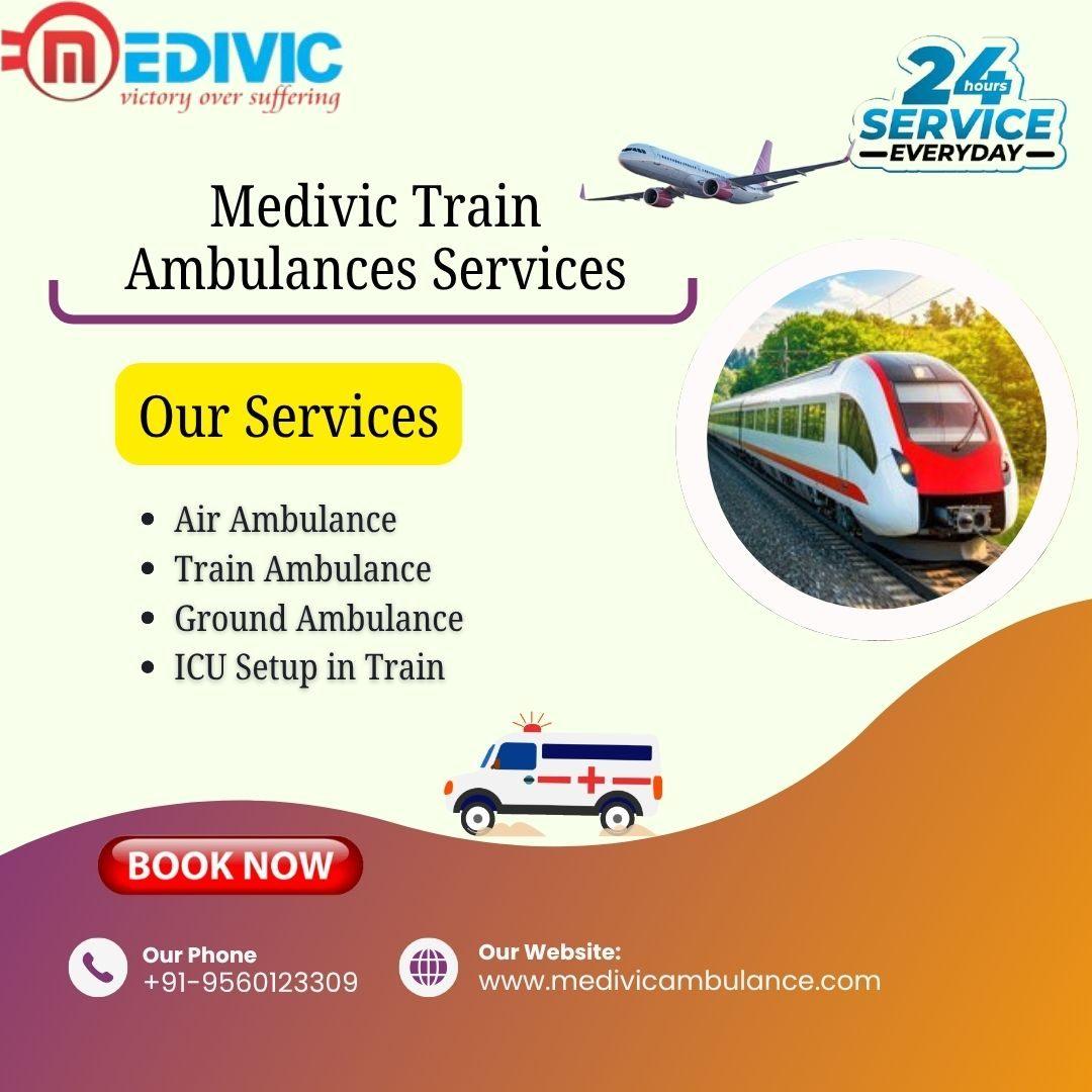 Medivic Maintains a Steady Process in Patna with its Train Ambulance