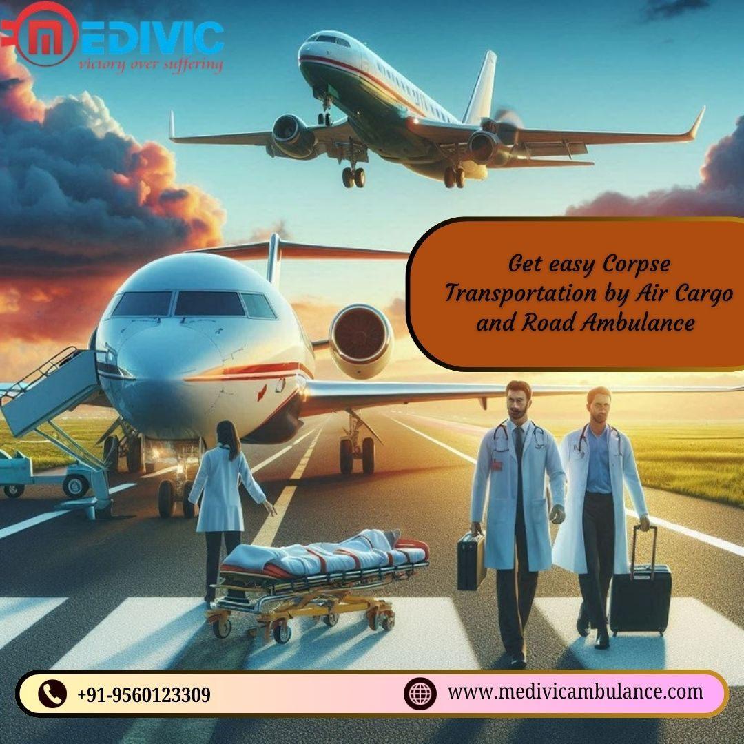 Medivic Manages Dead Body Transit with Clear Manner in Patna by Air Cargo