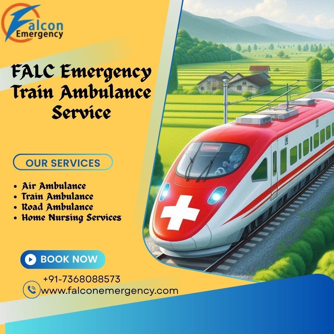 FALC Emergency productively transports patients in Jamshedpur through a train