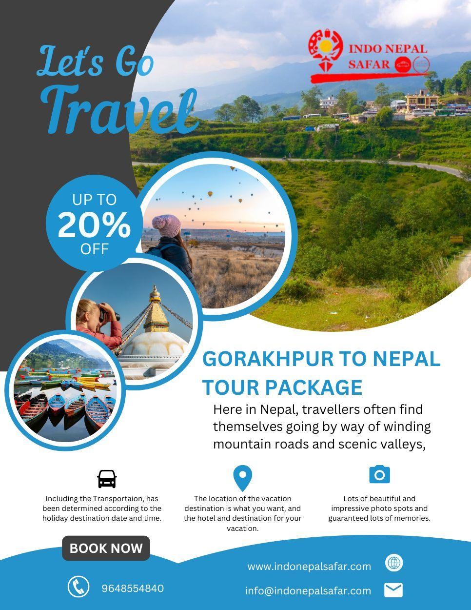 Nepal Tour Package from Gorakhpur