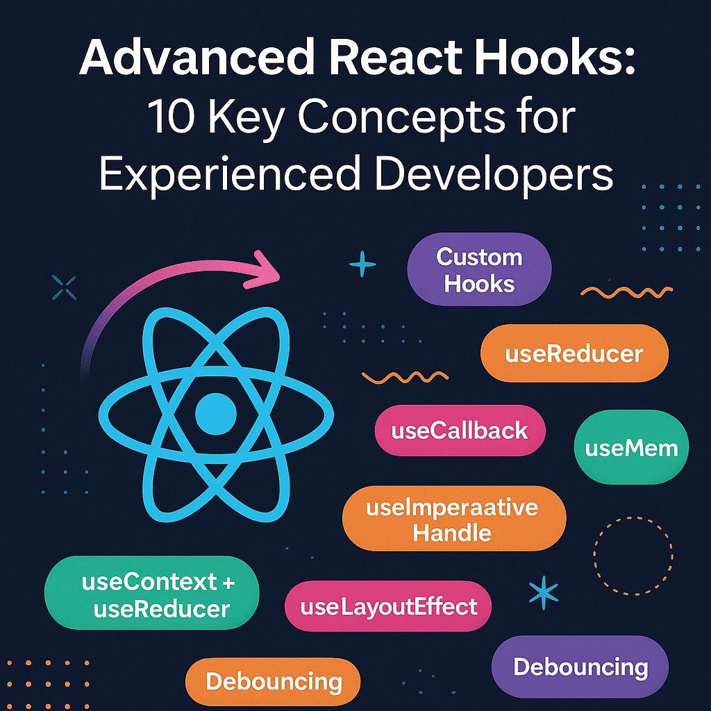 Advanced React Hooks: 10 Key Concepts for Experienced Developers