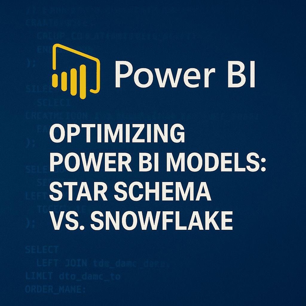 Optimizing Power BI Models: Star Schema vs. Snowflake