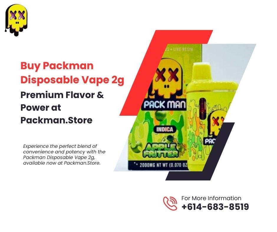 Buy Packman Disposable Vape 2g  Premium Flavor & Power at Packman.Store
