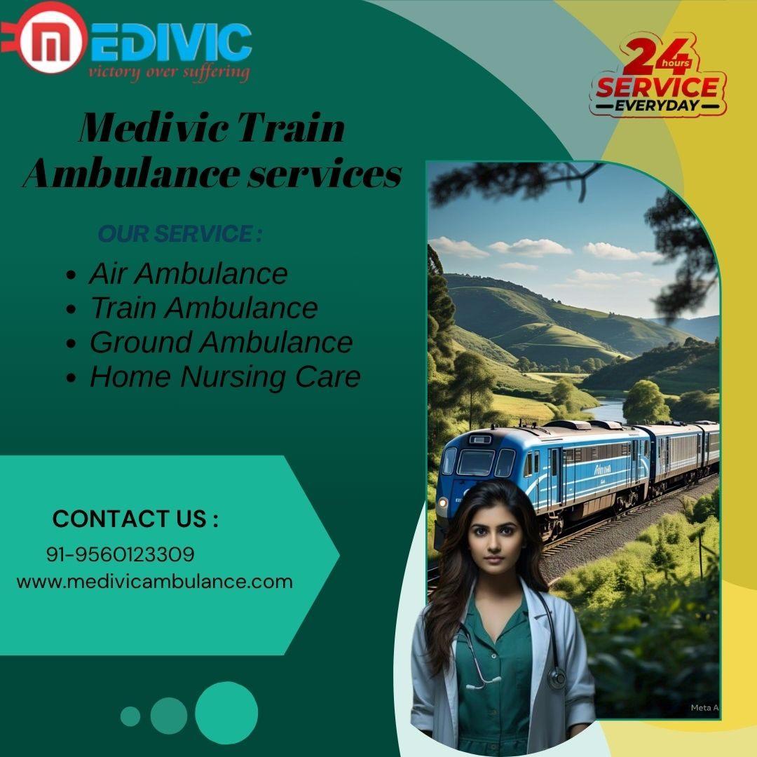 Medivic Ensures Stress-Free Transportation in Guwahati with Its Train Ambulance