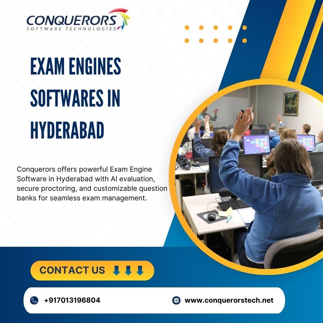Exam Engines Softwares in Hyderabad|Conquerors Software Technology