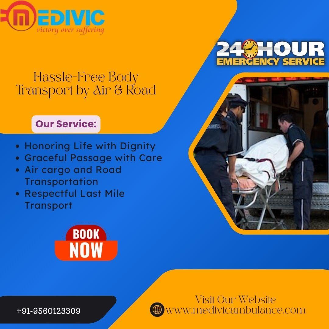 Medivic Helps You Transport Your Dead Body Smoothly and Carefully In Varanasi