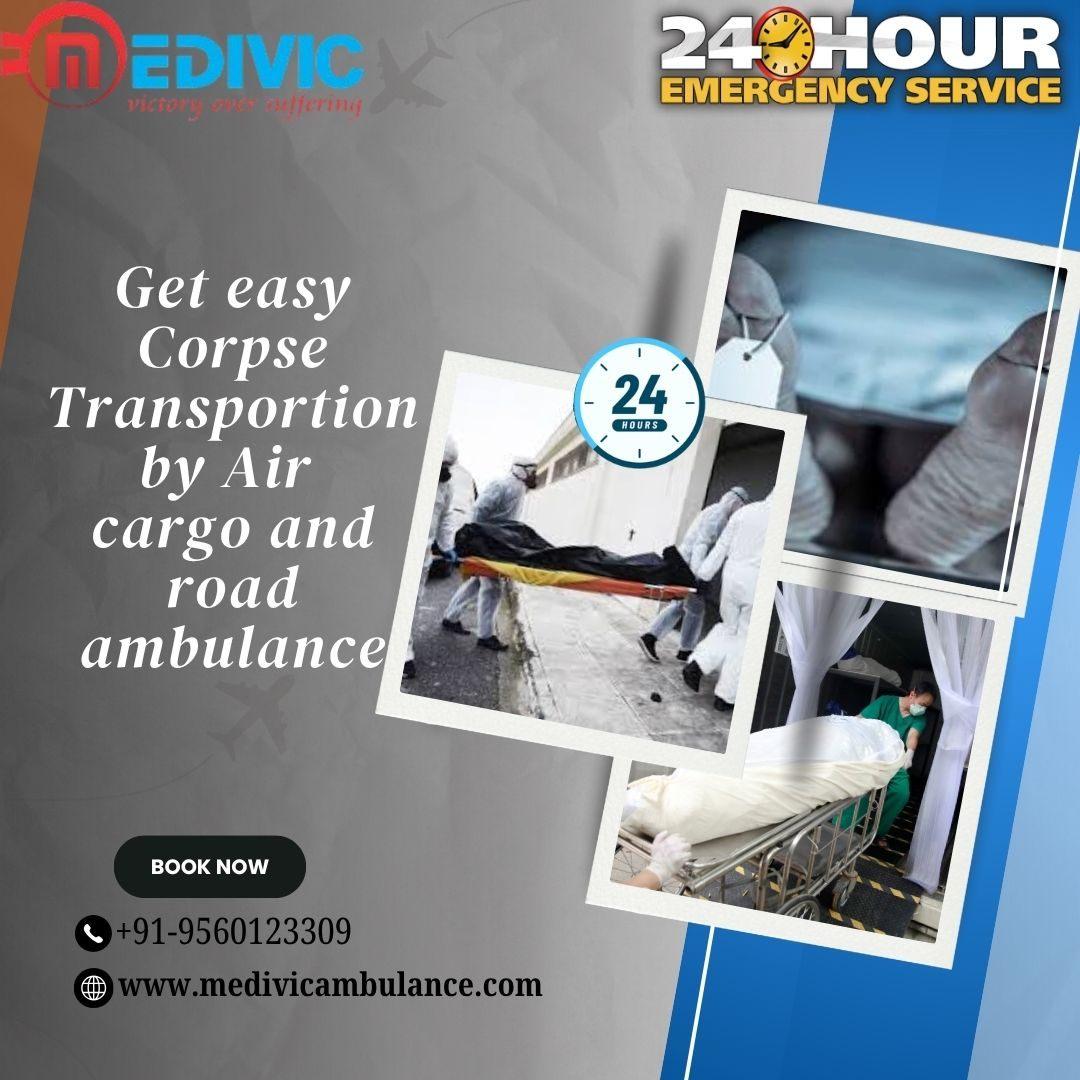 Medivic Dead Body Transit, respectively, in Lucknow through its air cargo