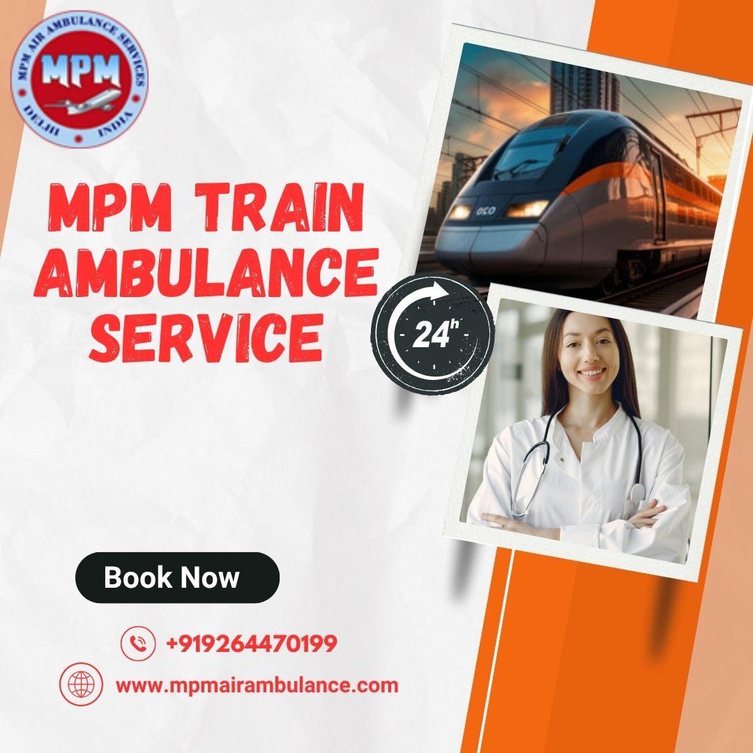 Book MPM Train Ambulance Service in Patna