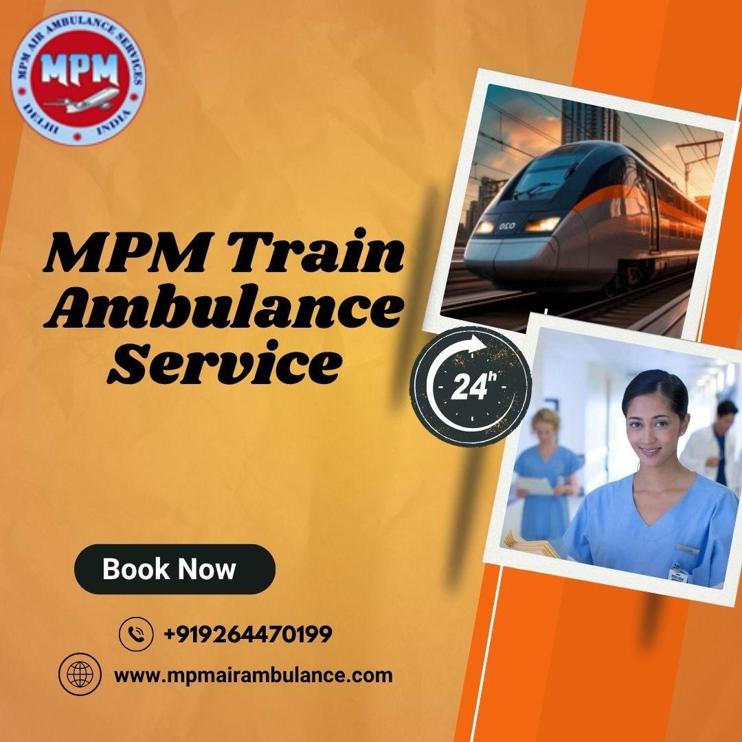 MPM Train Ambulance in Kolkata Handles the Complex Task Carefully