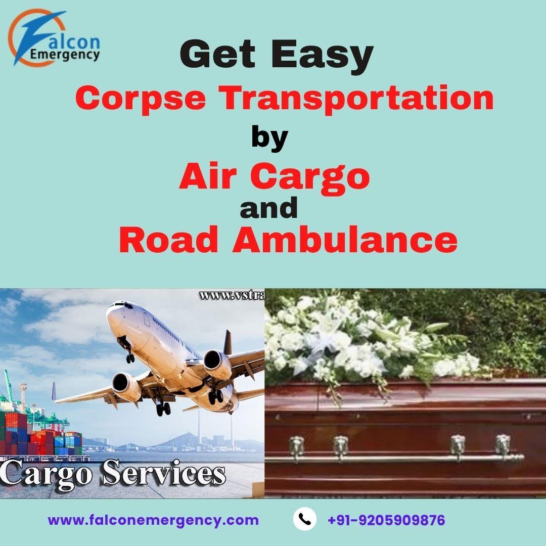 FALC Supply Fully Equipped Corpse Transportation Service in Delhi on Time
