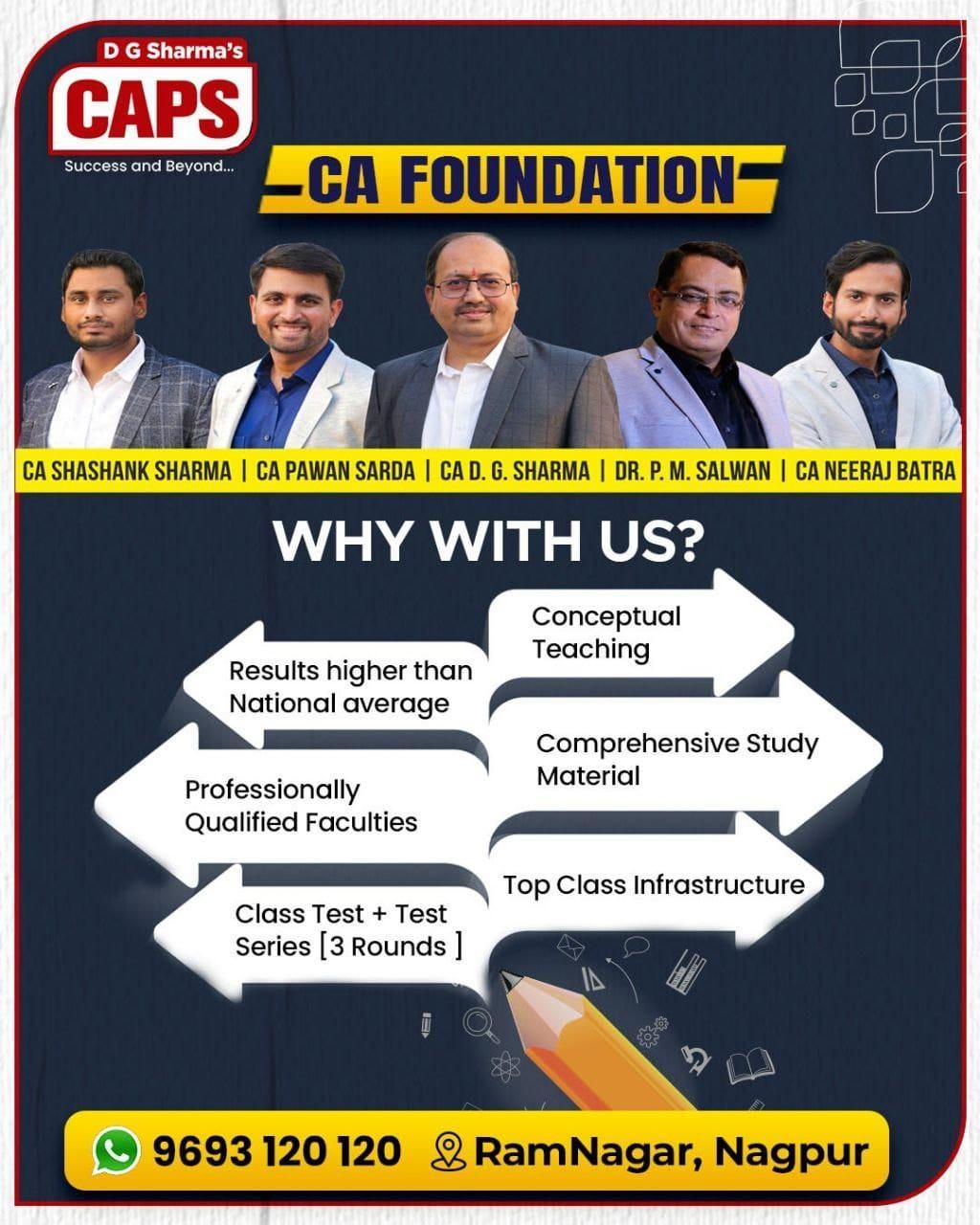 Top CA Foundation institute in Nagpur