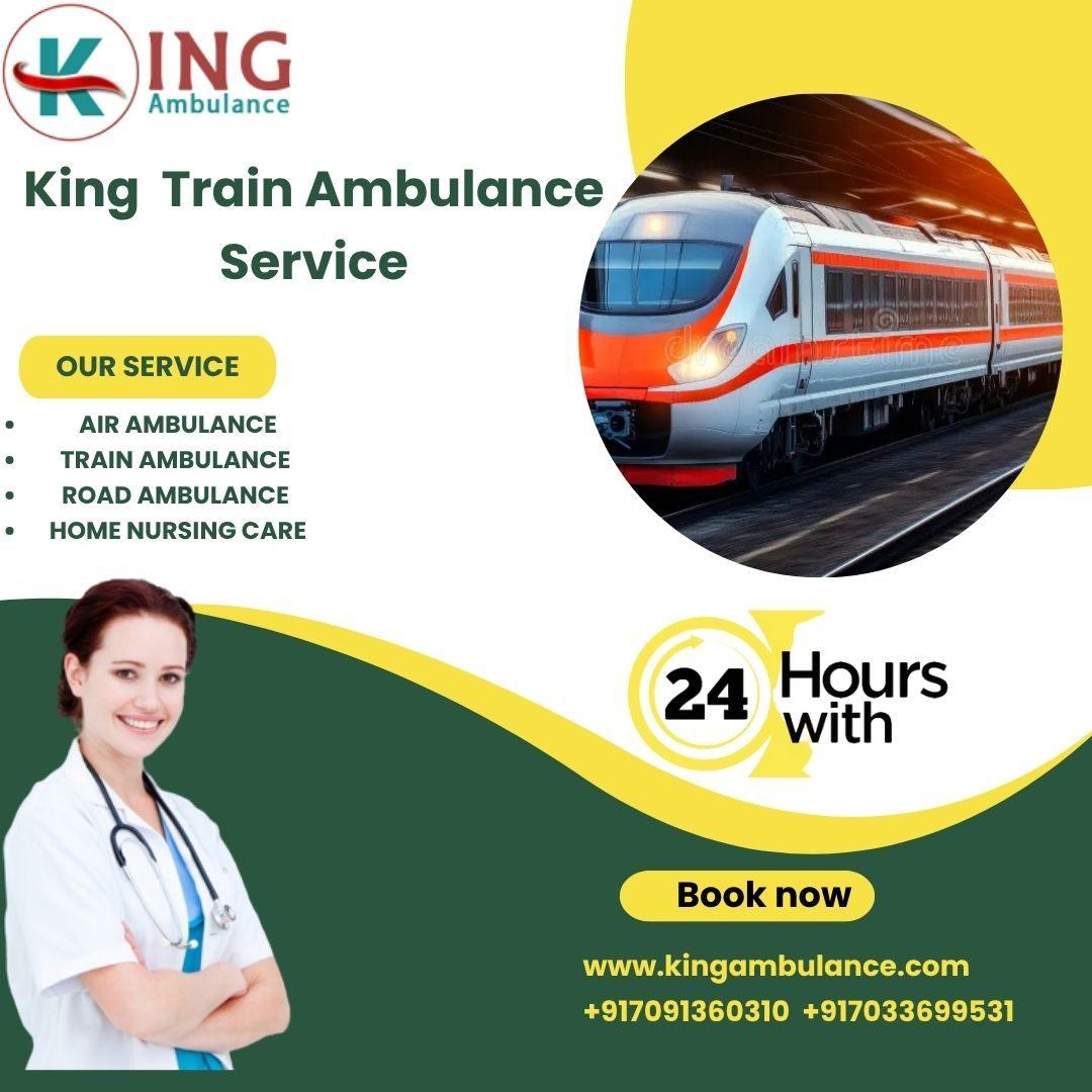 King Train Ambulance Service in Nagpur provides the facility to your patient 