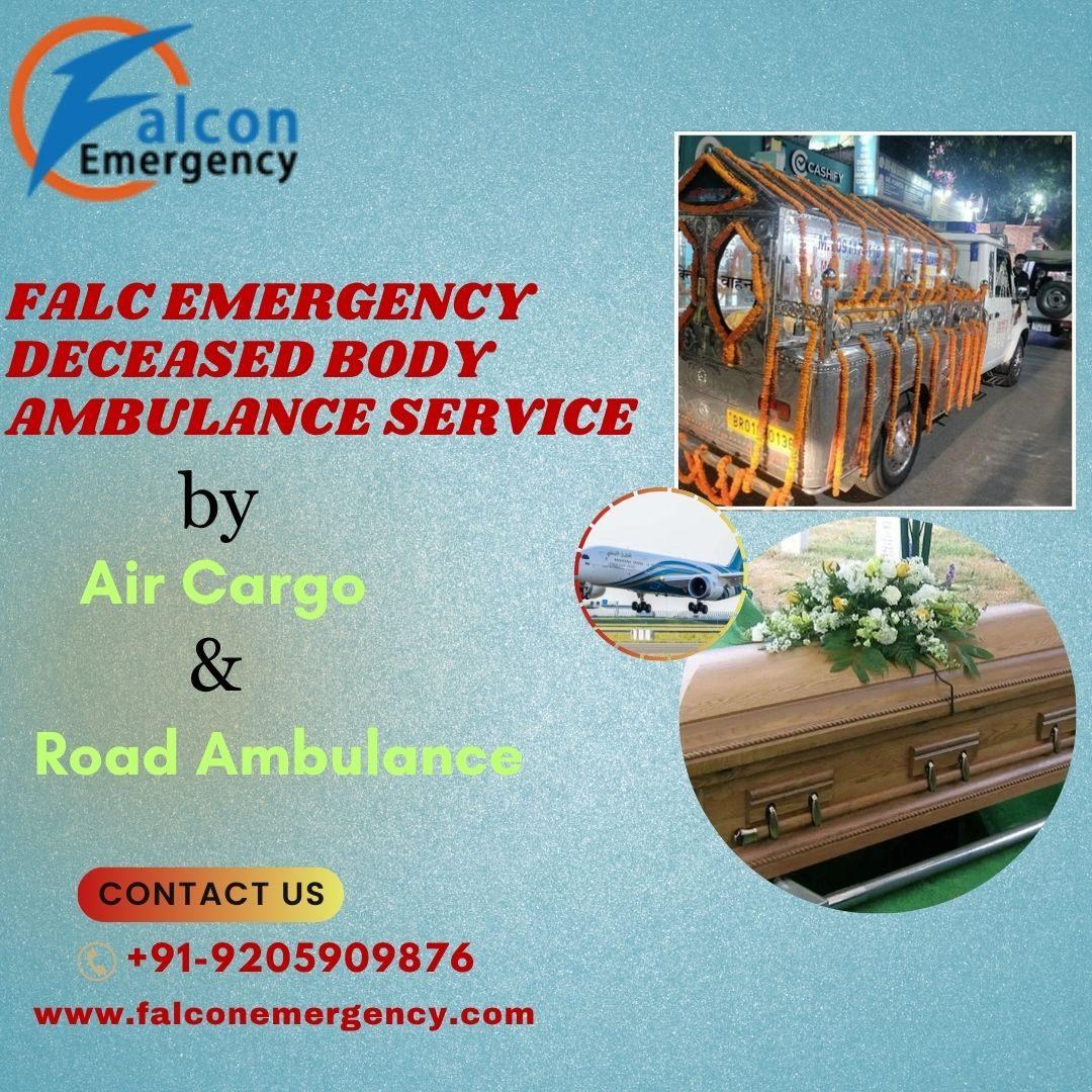 FALC Emergency 24/7 Body Shifting in Kolkata with Profesional and Quick Response