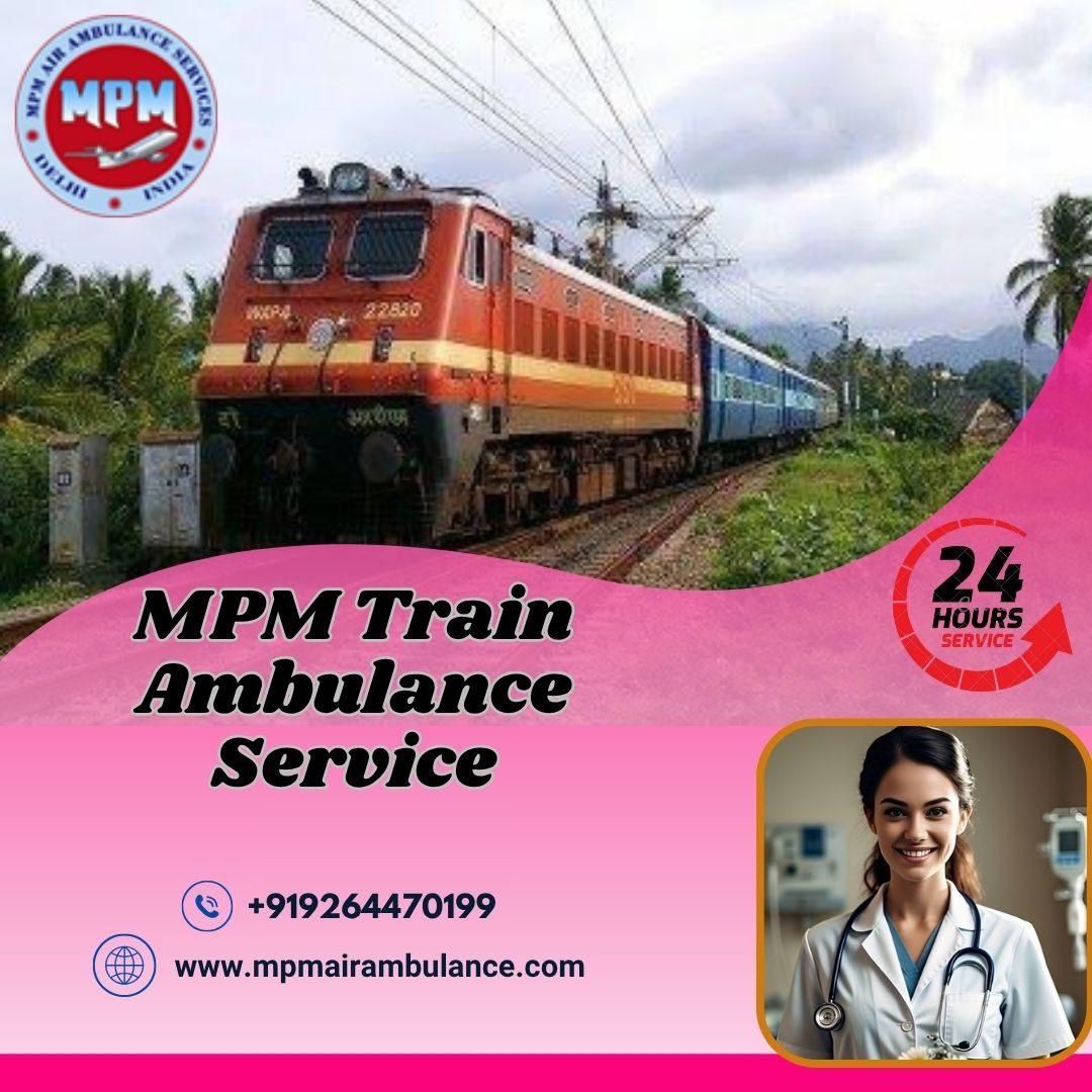 Choose MPM Train Ambulance Service in Patna