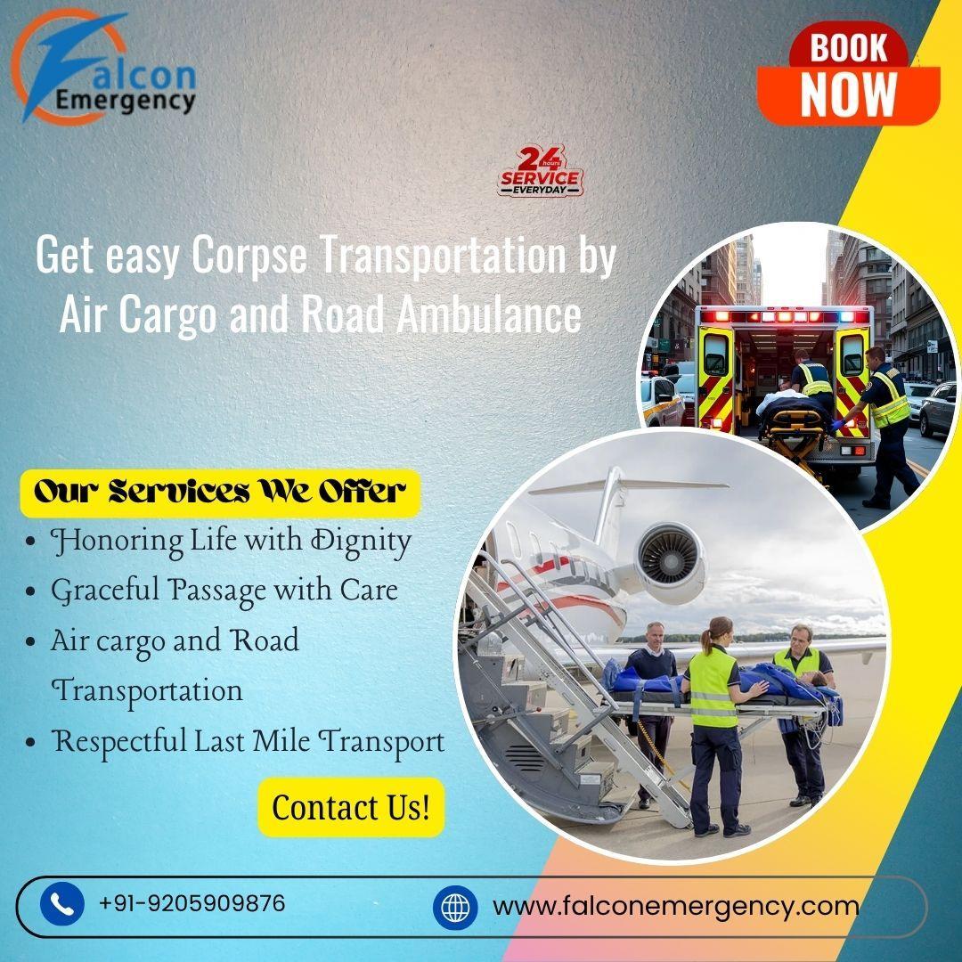Book FALC Emergency Corpse Transportation in Patna can be done on Time