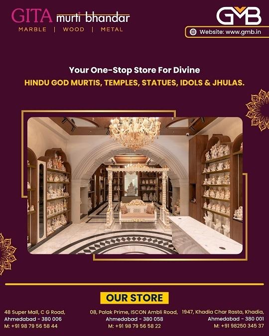 GMB.in | Hindu God Murtis, Temples, Statues,Idols & Jhulas
