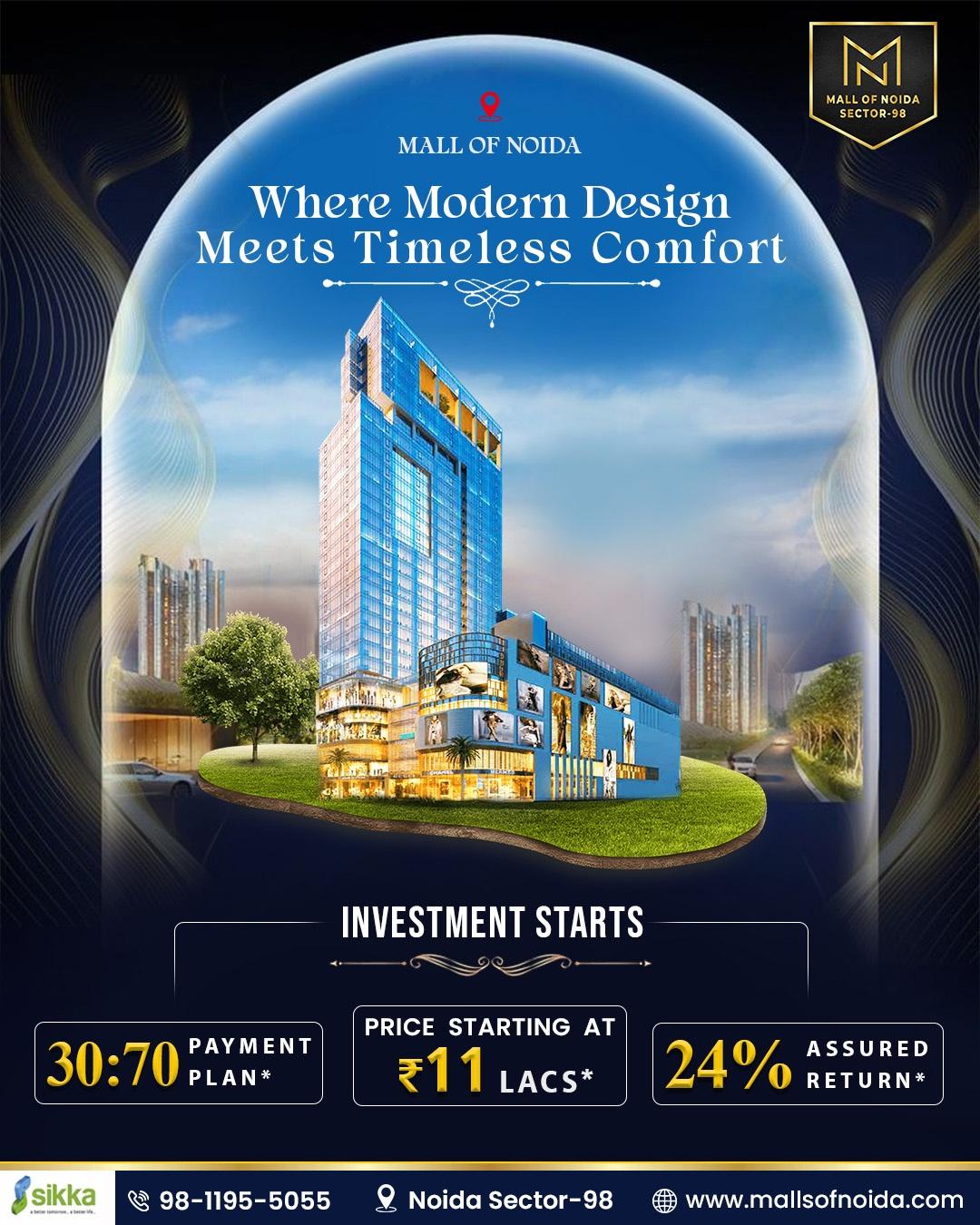 Office Space at MALL OF NOIDA  Sector 98