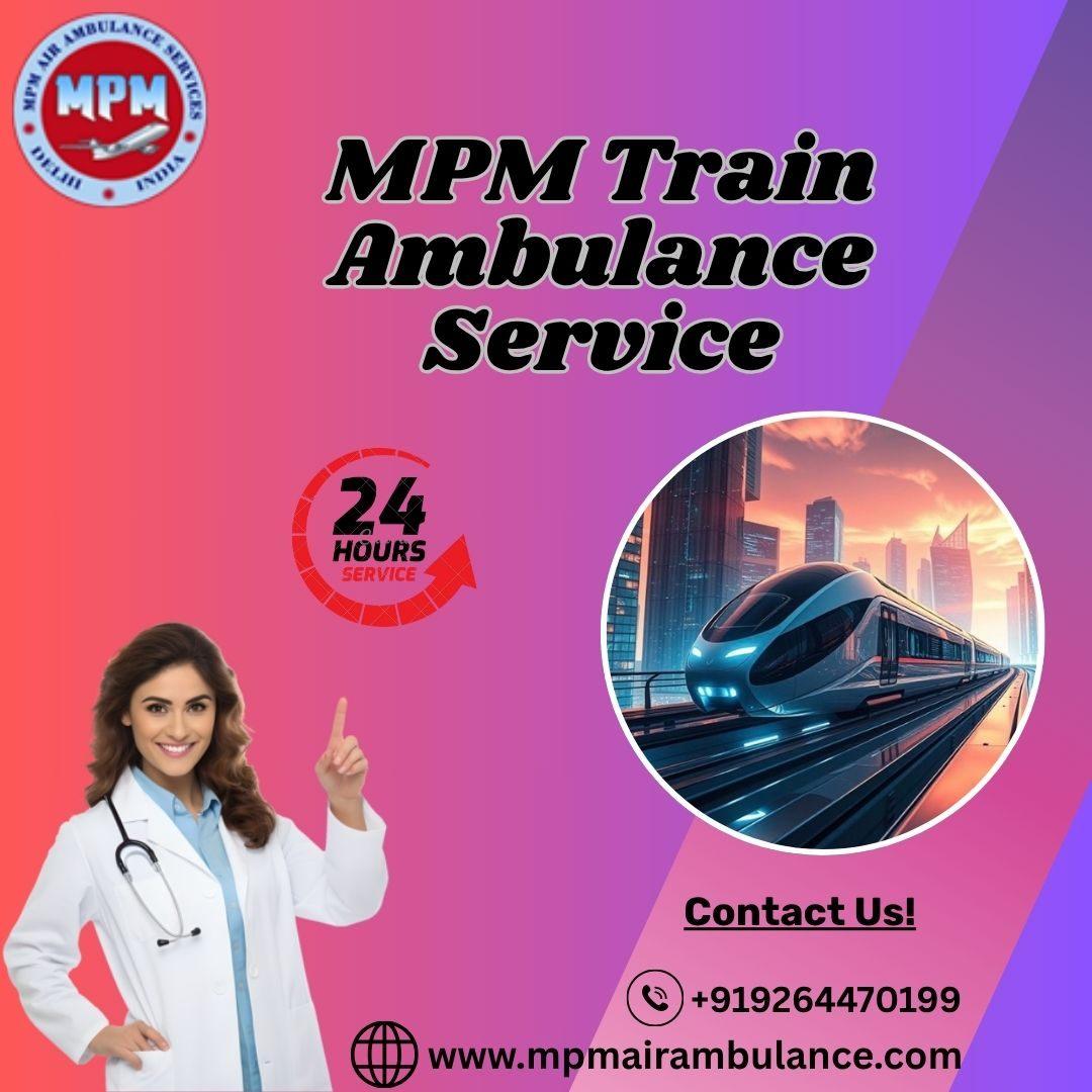Book MPM Train Ambulance Services in Ranchi