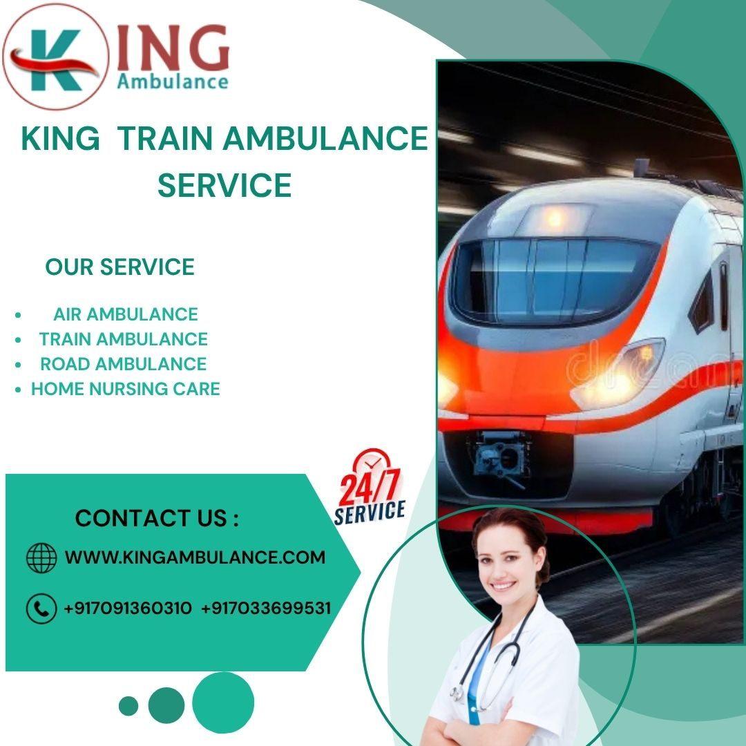 King Train Ambulance Service in Bhopal transports your patient 
