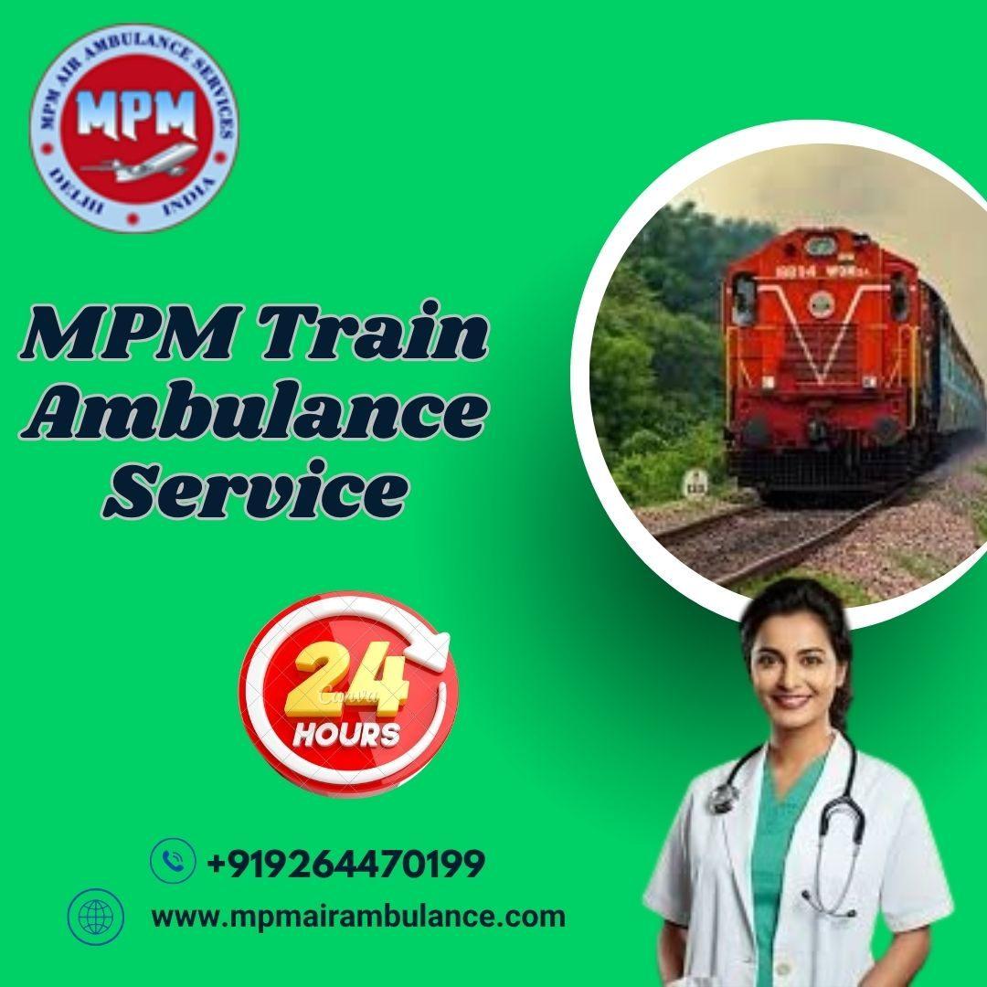 Book MPM Train Ambulance Service in Bangalore