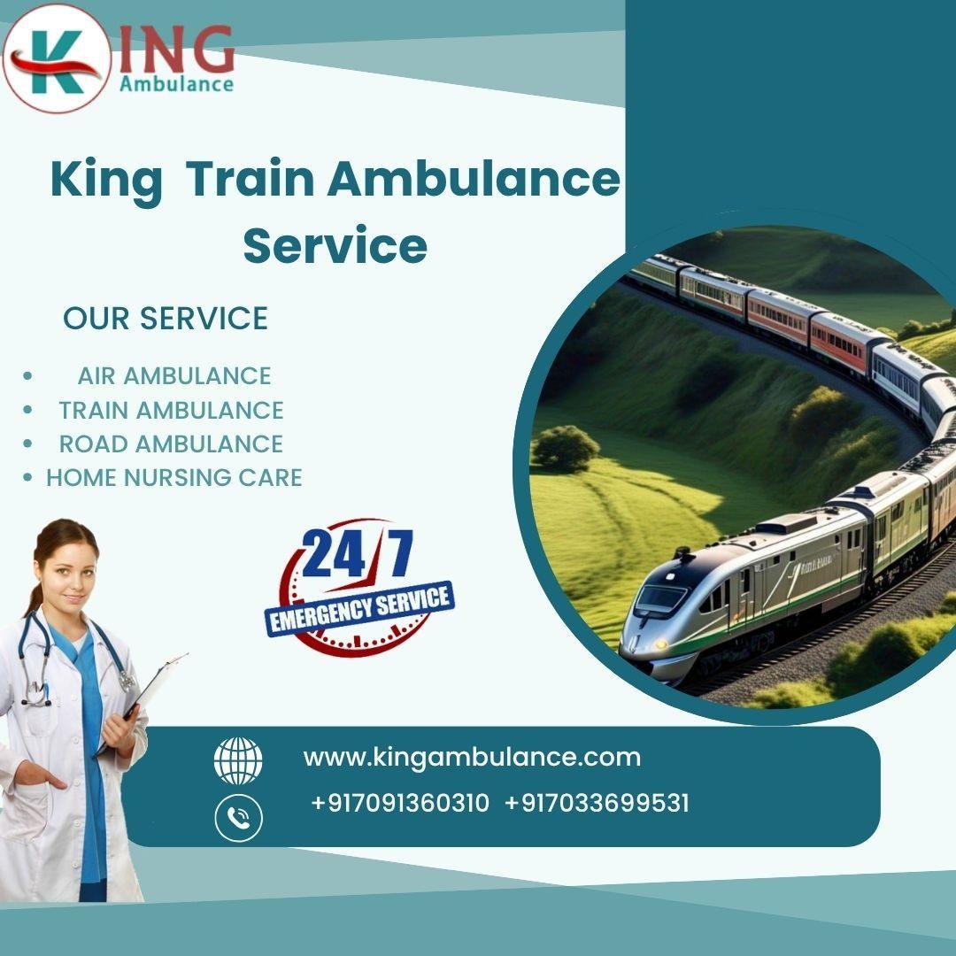 King Train Ambulance Service in Nagpur transports your patient
