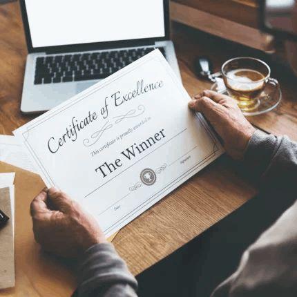 Custom Award Certificates