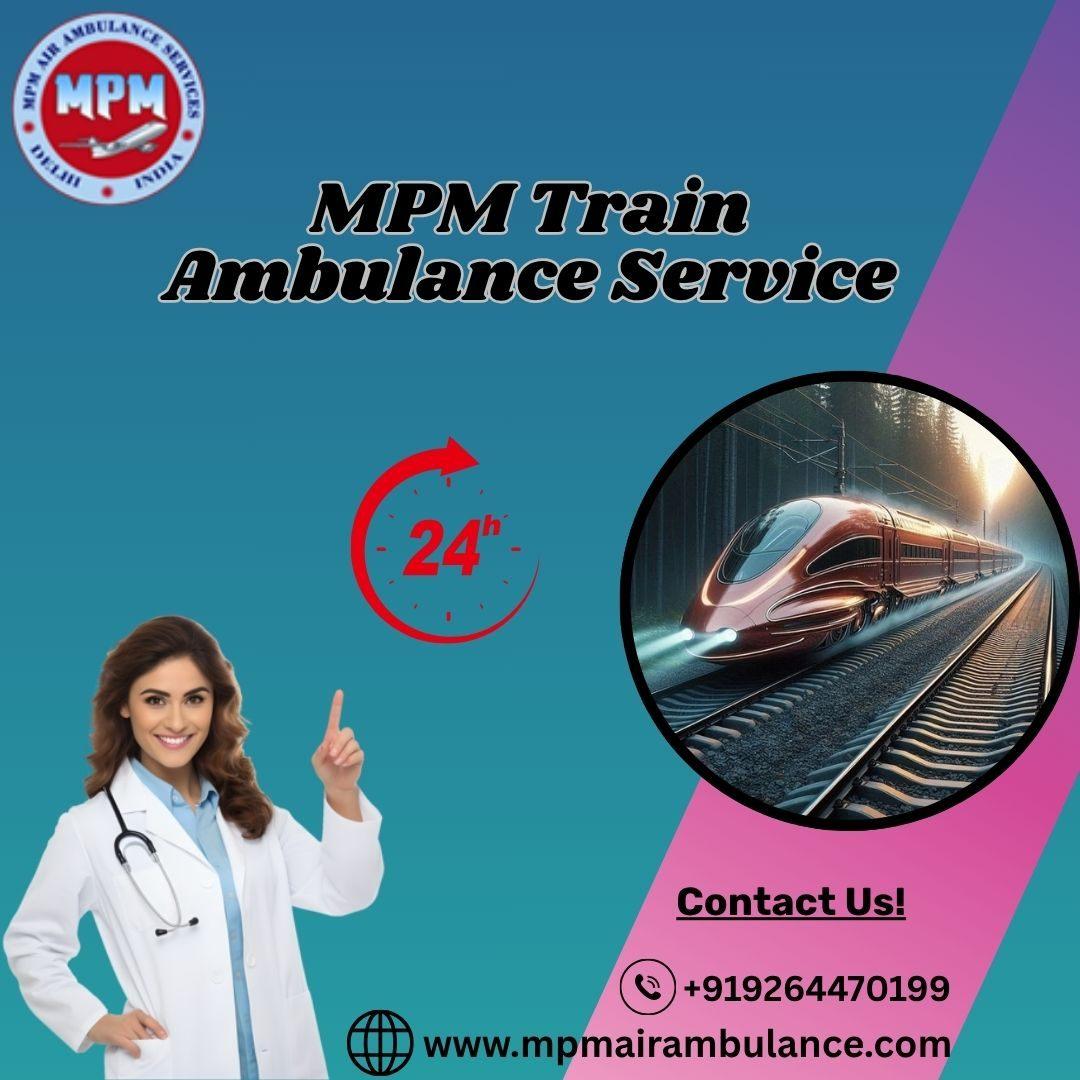 Book MPM Train Ambulance for Medical Transfer in Ranchi