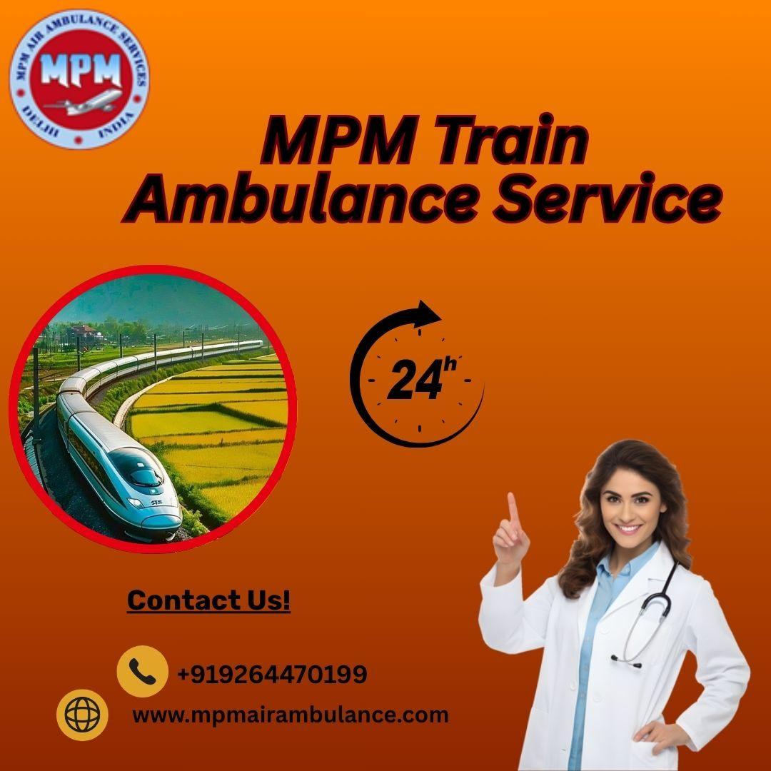 Select MPM Train Ambulance Service in Kolkata