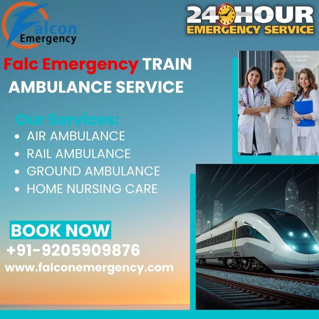 FALC begins transit in a train in Delhi, just after the information is received