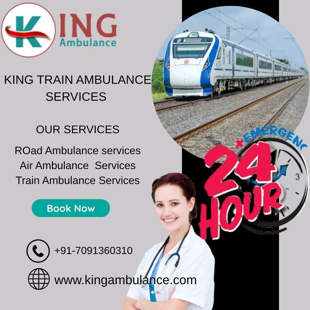 Use King Train Ambulance Service in Pune with Life-care Medical care 