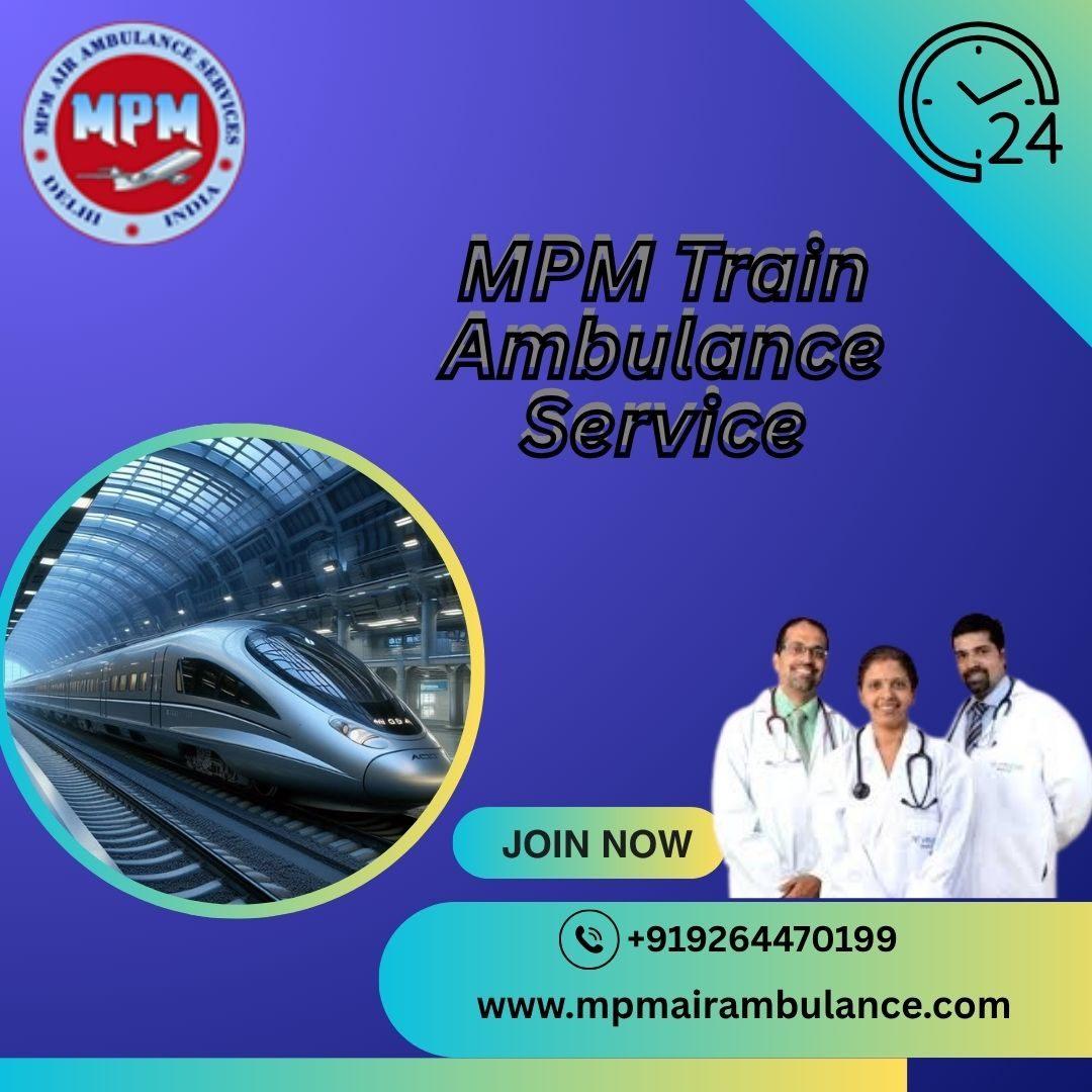 Choose MPM Train Ambulance Service in Patna 